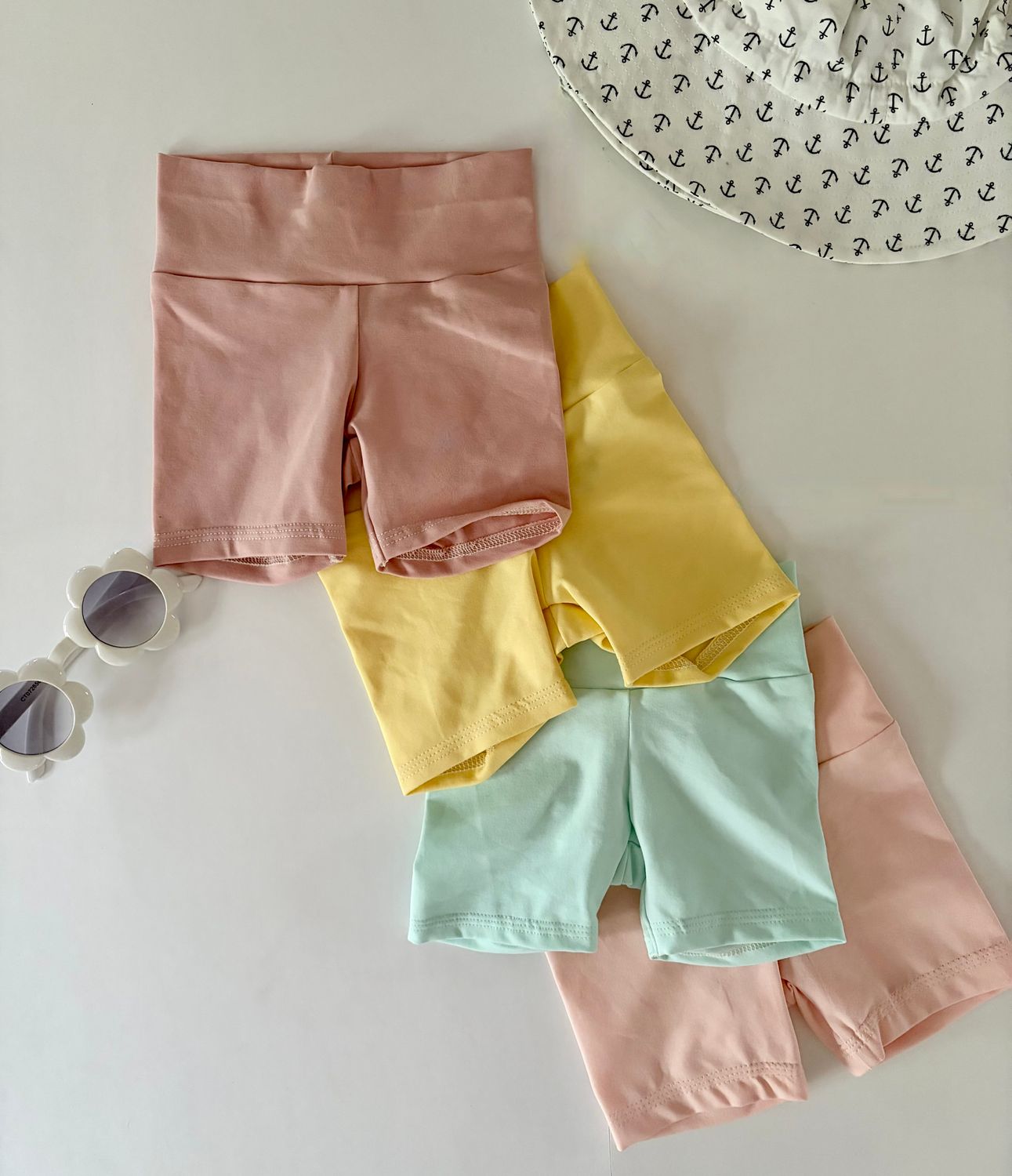 Tidal Bike Shorts - Rose Pink