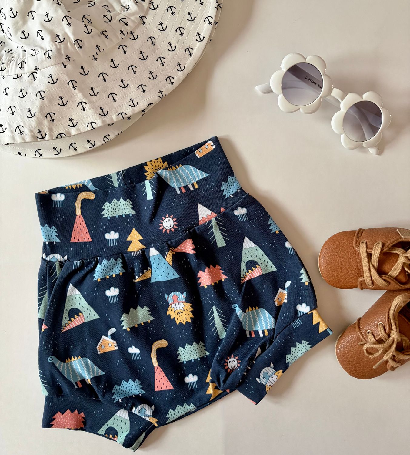 Coastal Breeze Summer Bummies - Dino Days