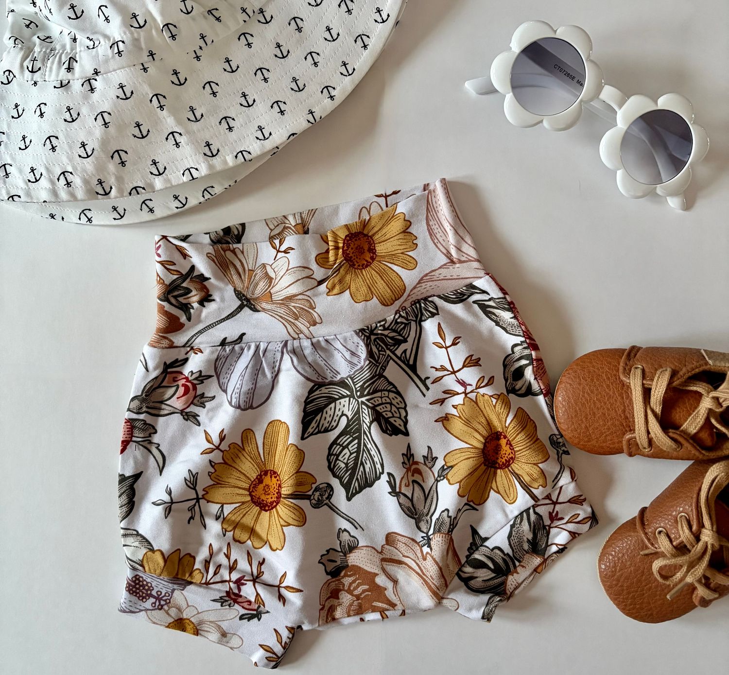Coastal Breeze Summer Bummies - Bold Floral