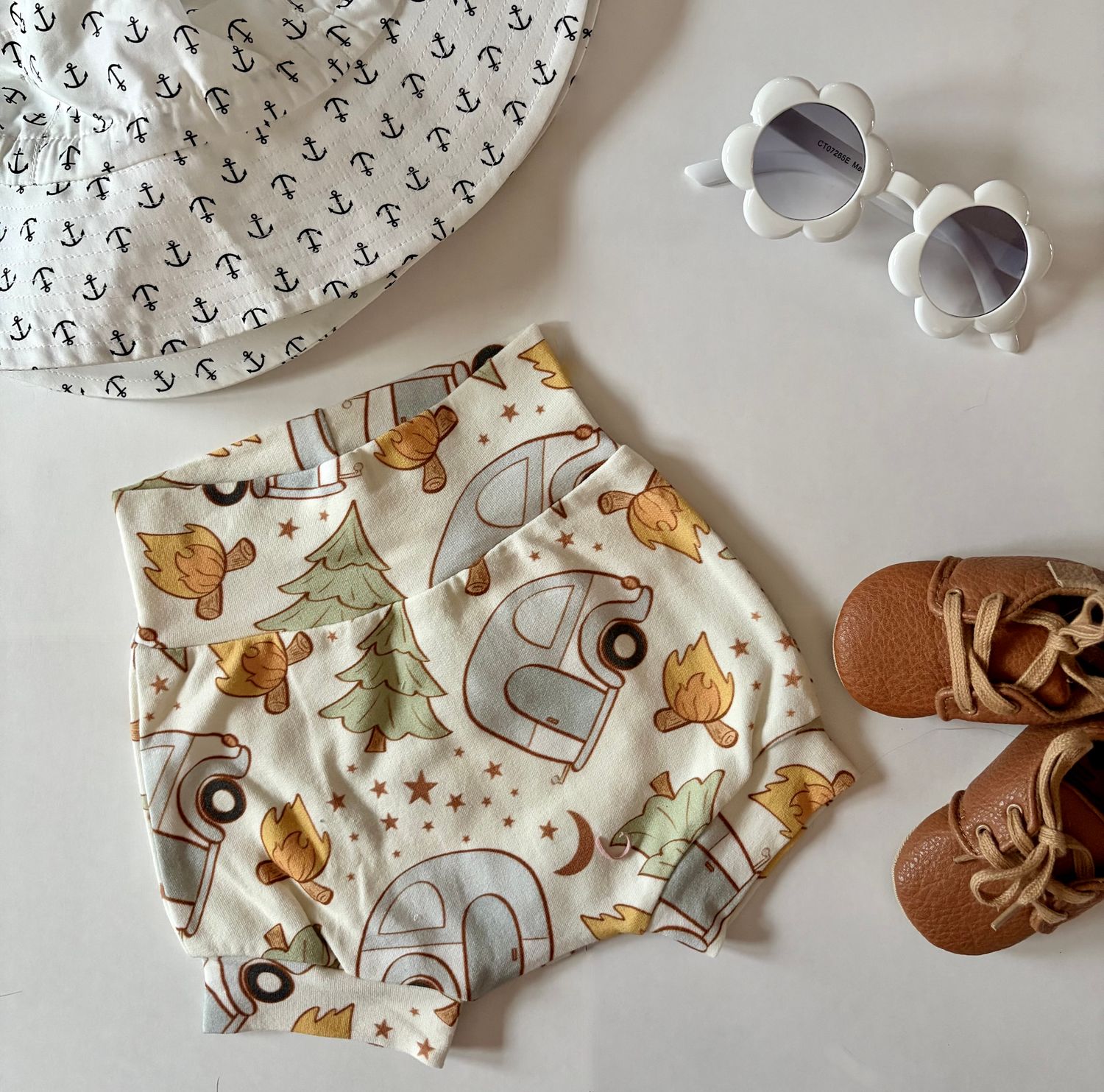 Coastal Breeze Summer Bummies - Retro Camper