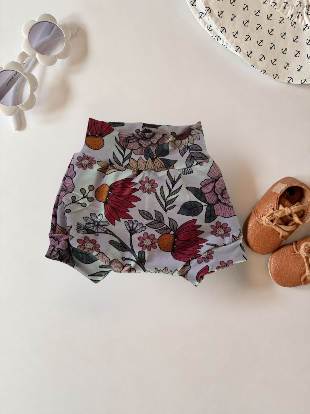 Coastal Breeze Summer Bummies - Bright Fun Floral