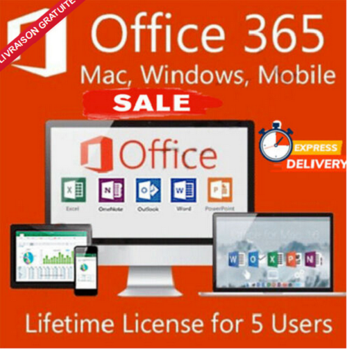 Microsoft Office 365 account username and password will be provided after payment.