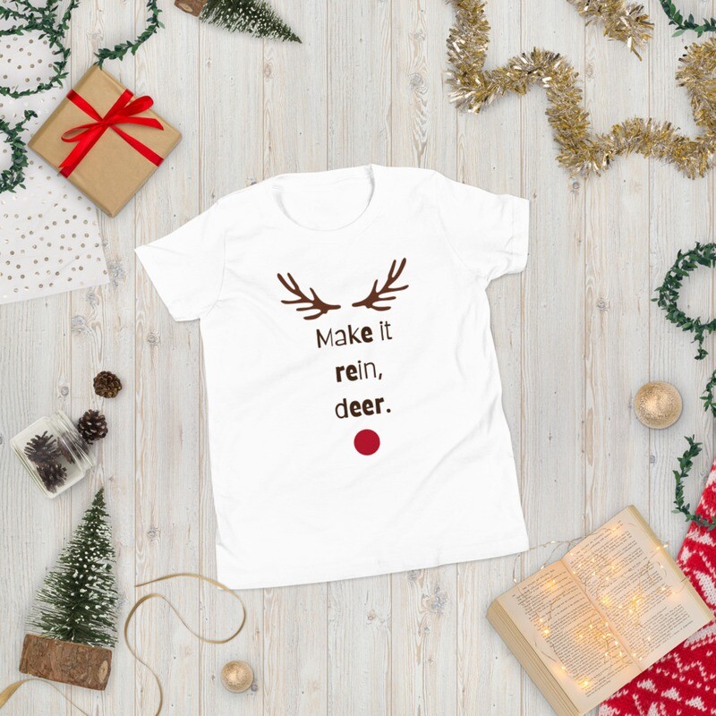 Make it Rein, Deer Youth T-Shirt