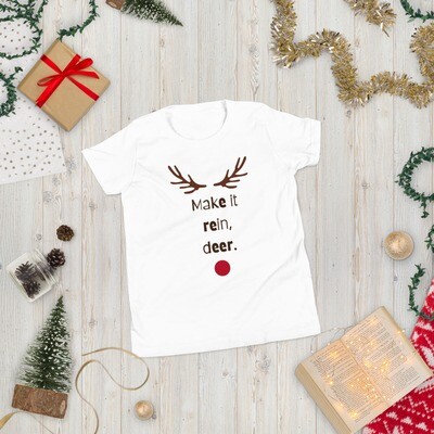 Make it Rein, Deer Youth T-Shirt