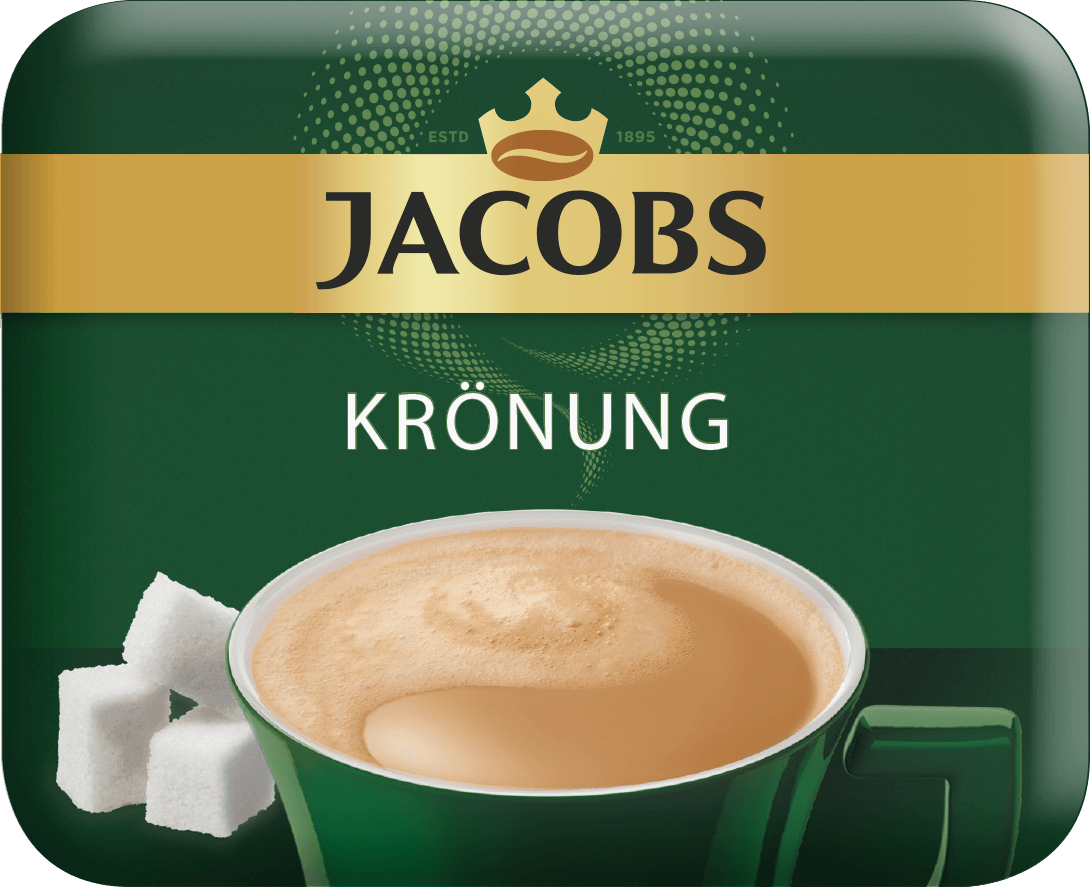 Jacobs Kaffee mit Zucker & Milchpulver
