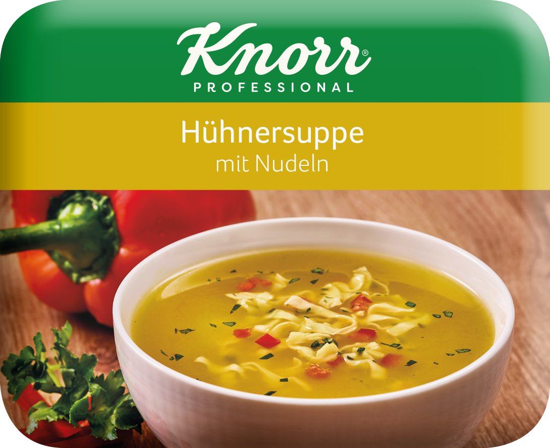 Knorr Hühnersuppe mit Nudeln