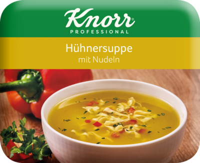 Knorr Hühnersuppe mit Nudeln Knorr Hühnersuppe mit Nudeln