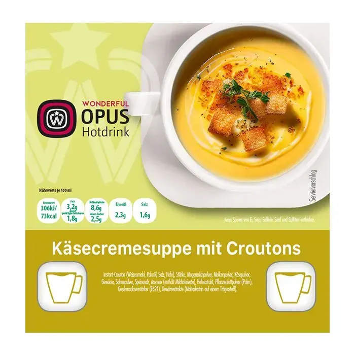Käse-Creme-Suppe