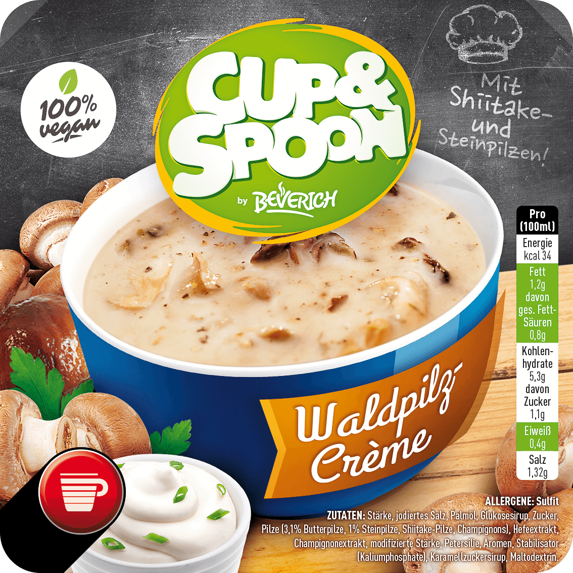 Waldpilz Cremesuppe