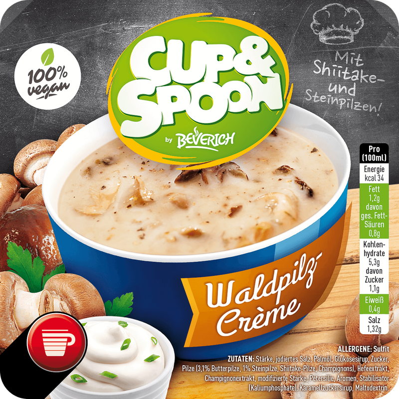 Waldpilz Cremesuppe Waldpilz Cremesuppe