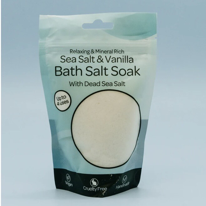 Sea Salt &amp; Vanilla Salt Soak🛁