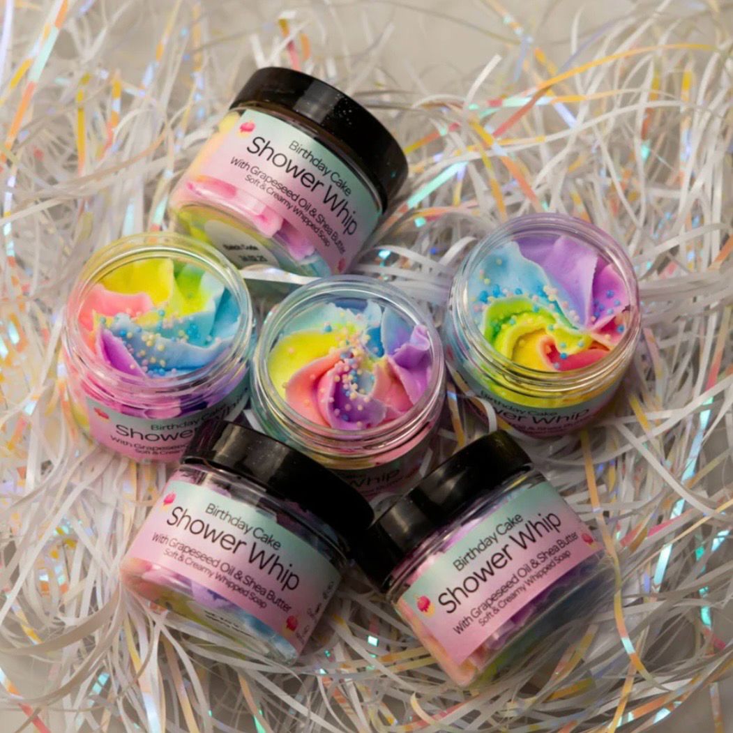 Mini Birthday Cake Whipped Soap🎂