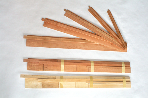 Set of Five Maple Box Bands