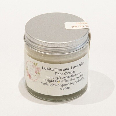 White Tea And Lavender Face Cream By Maldon Soap