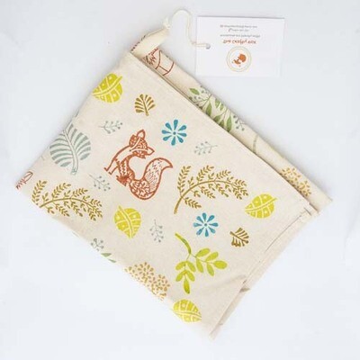 Crafty Fox Tea Towel Fox