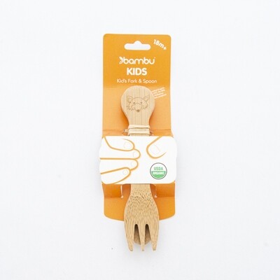 Kids Fork And Spoon 18m+
