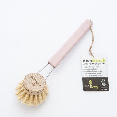 Silicone Dish Brush Pink