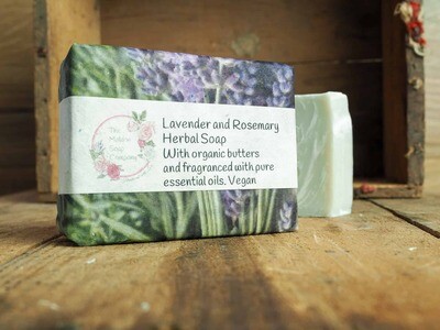 Lavender and Rosemary Soap By Maldon Soap