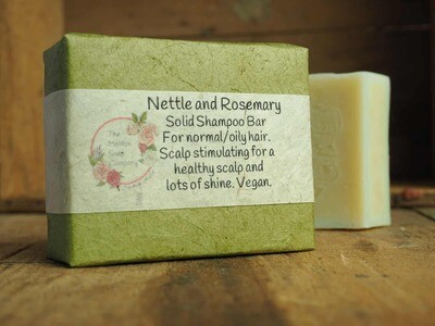 Nettle and Rosemary Shampoo Bar By Maldon Soap
