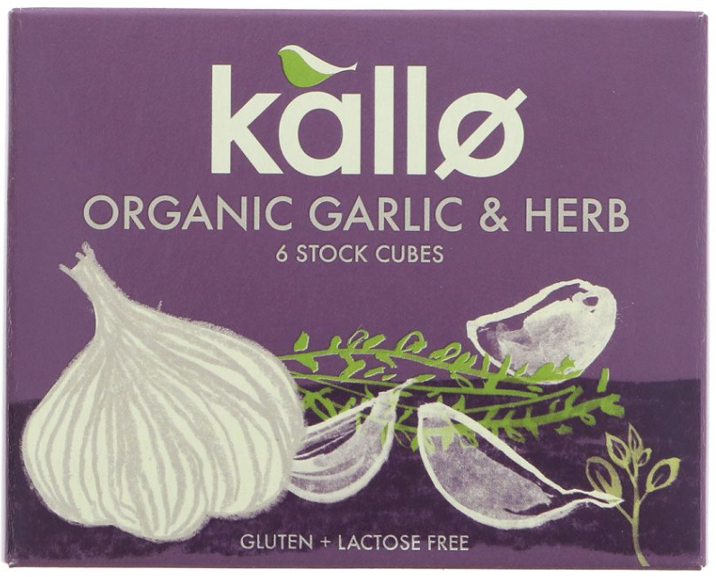 Kallo Garlic & Herb Stock Cubes