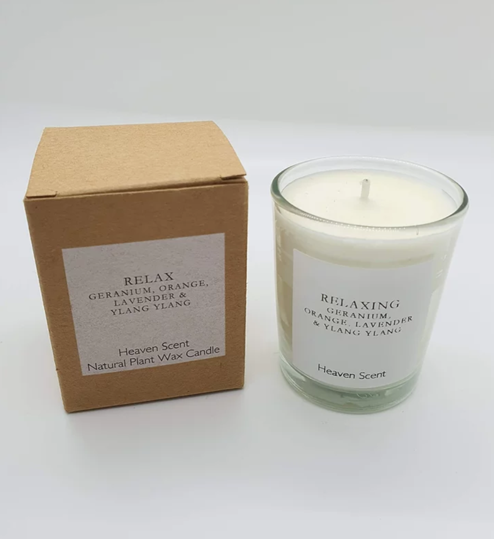 Relax Candle By Heaven Scent