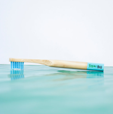 Eco Bru Child Blue Bamboo Toothbrush