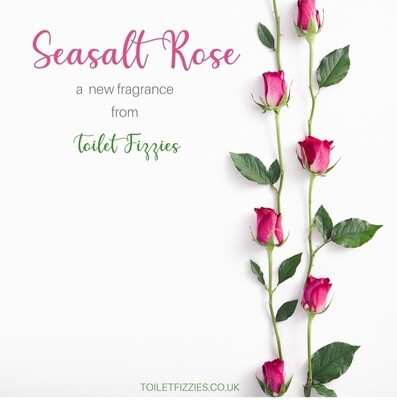 Sea Salt Rose Toilet Fizzies