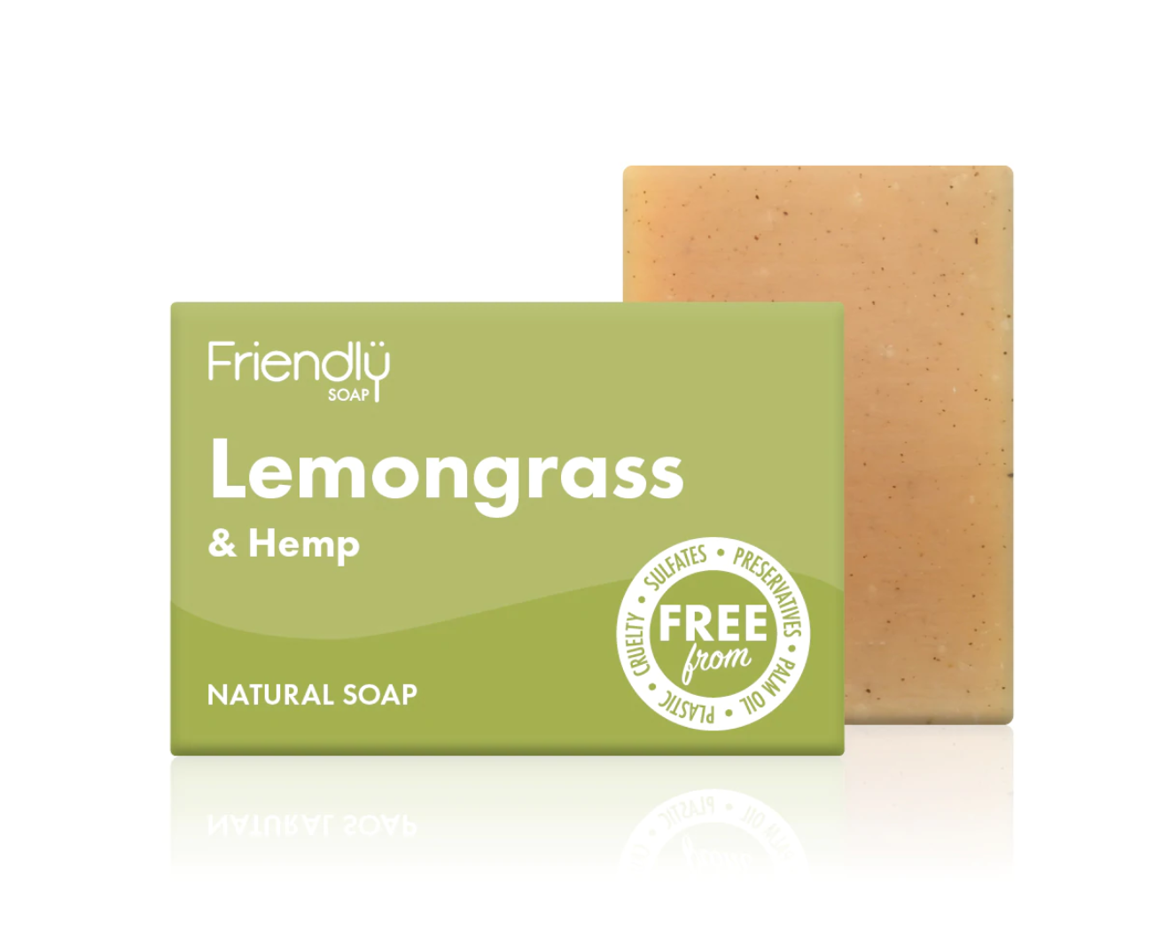Friendly Lemongrass & Hemp Soap