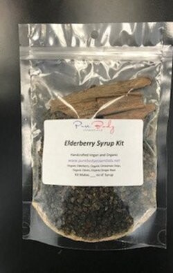 DIY Organic Elderberry Syrup Kit