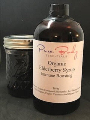 Organic Elderberry Syrup- Immunity Boosting