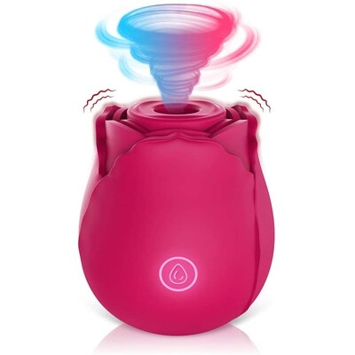 Kissed By A Rose Sucking Vibrator