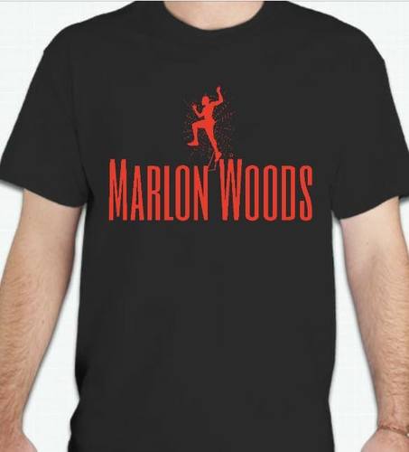 &quot;Marlon Woods&quot; support tee shirts