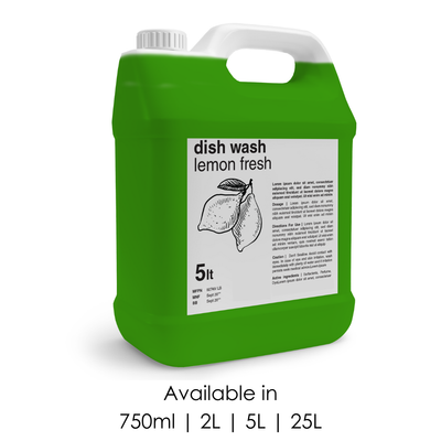 Dishwash Lemon Fresh (Deluxe) 750ml