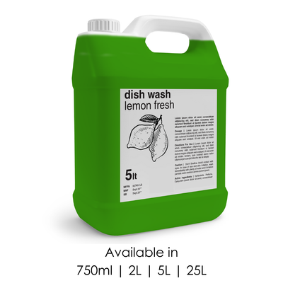 Dishwash Lemon Fresh (Deluxe) 25L