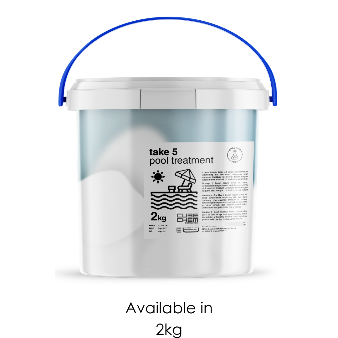 Take 5 - 4 Week chlorine free pool treatment