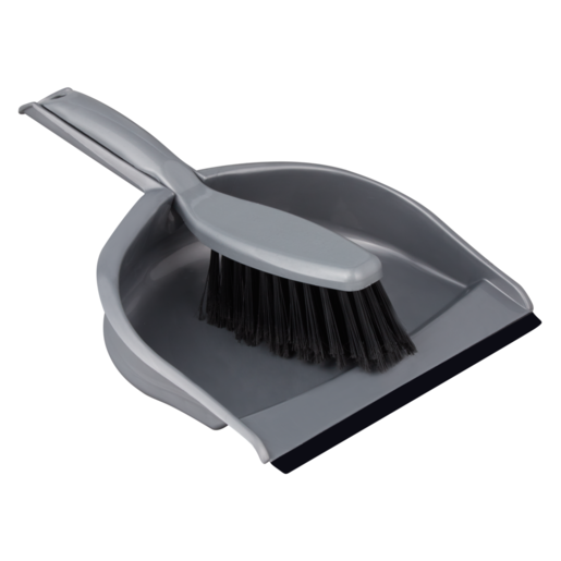 Dustpan Set Grey
