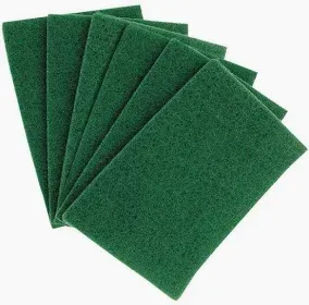 ScourerAbrasive Pads Green 10&#39;s