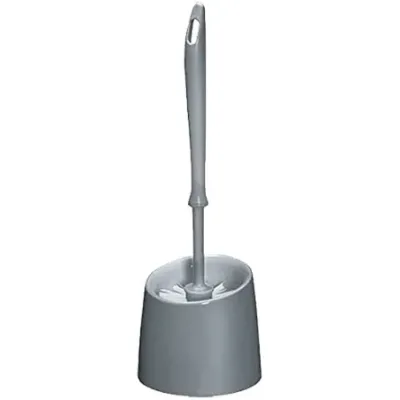 Toilet Brush Set Grey