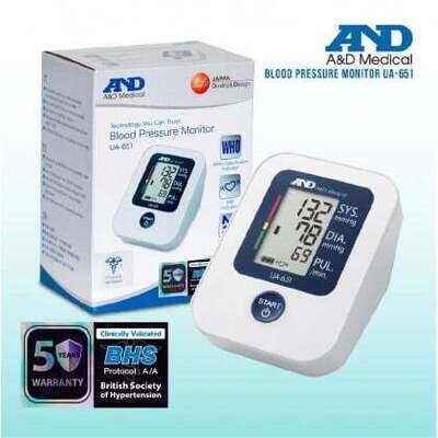 A&D Blood Pressure Monitor UA-651 A&D Blood Pressure Monitor UA-651