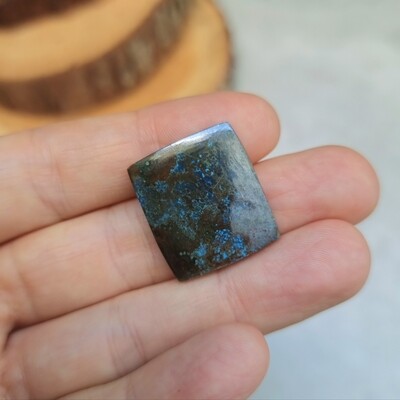 Shattuckite Cabochon / Pendant for jewelry making or diy craft projects 8.8gr