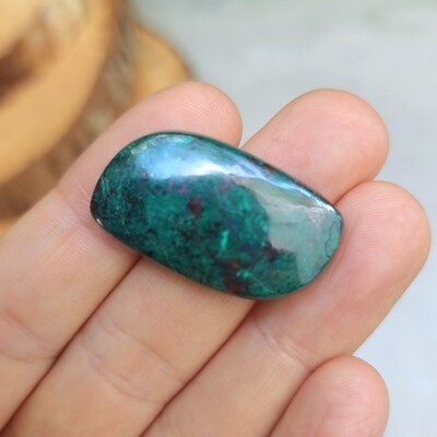 Shattuckite Cabochon / Pendant for jewelry making or diy craft projects 11.7gr