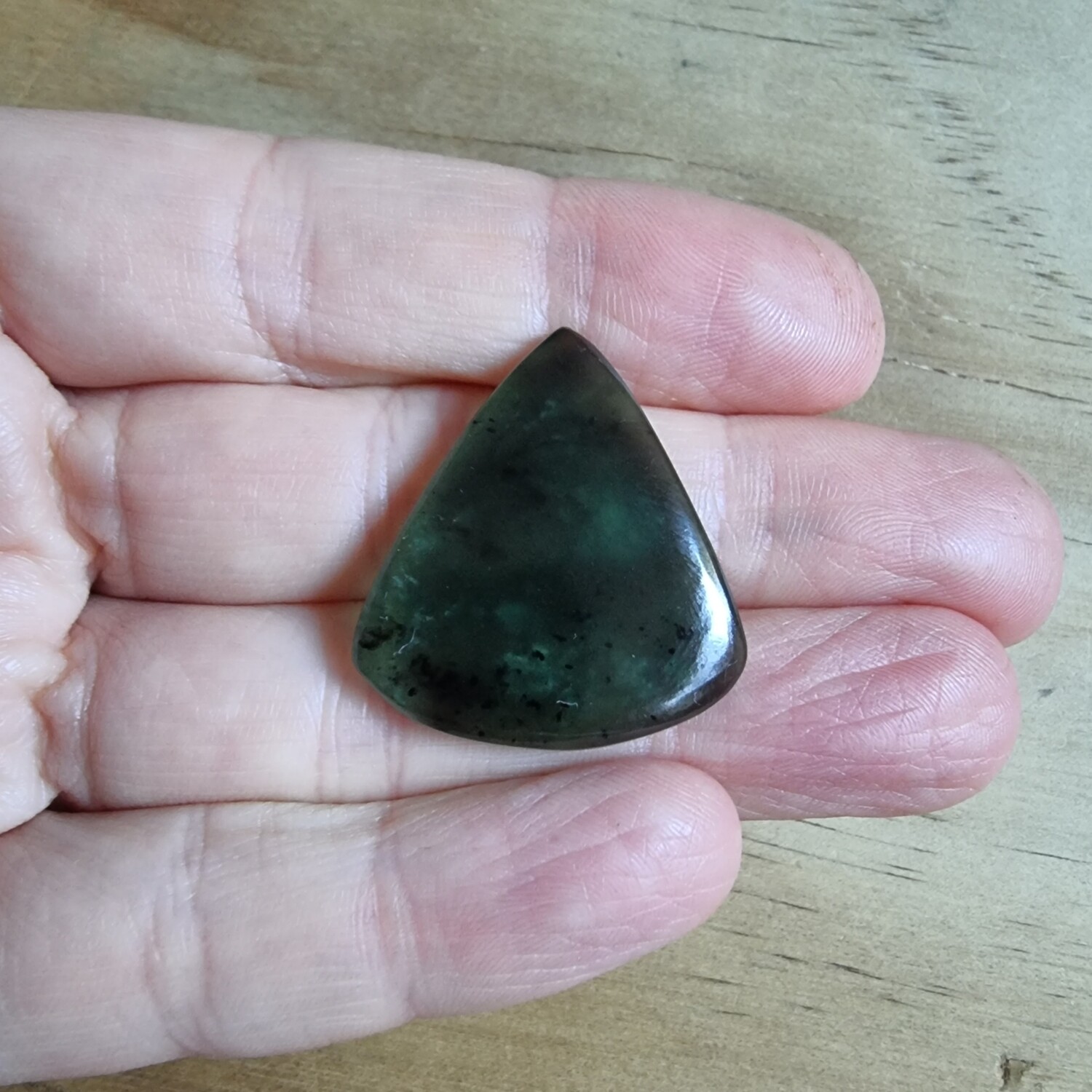 Serpentine Cabochon / Pendant for jewelry making or diy craft projects 5.6gr