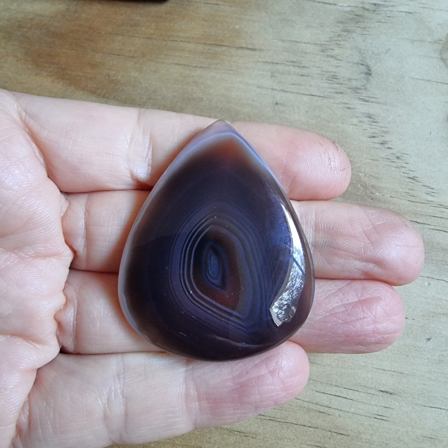 Botswana Agate Cabochon / Pendant for jewelry making or diy craft projects 18.6gr