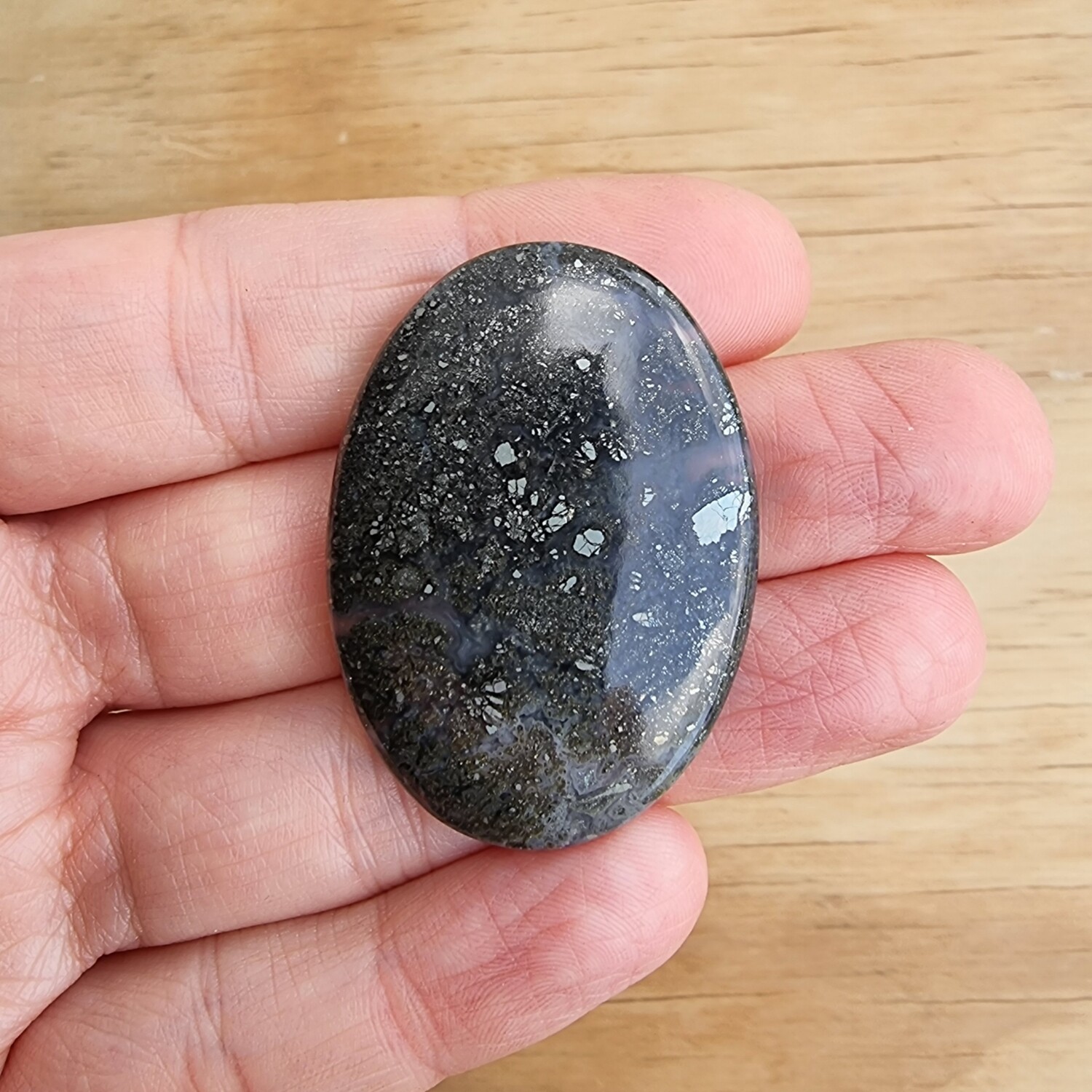 Marcasite Cabochon / Pendant for jewelry making or diy craft projects 15.6gr