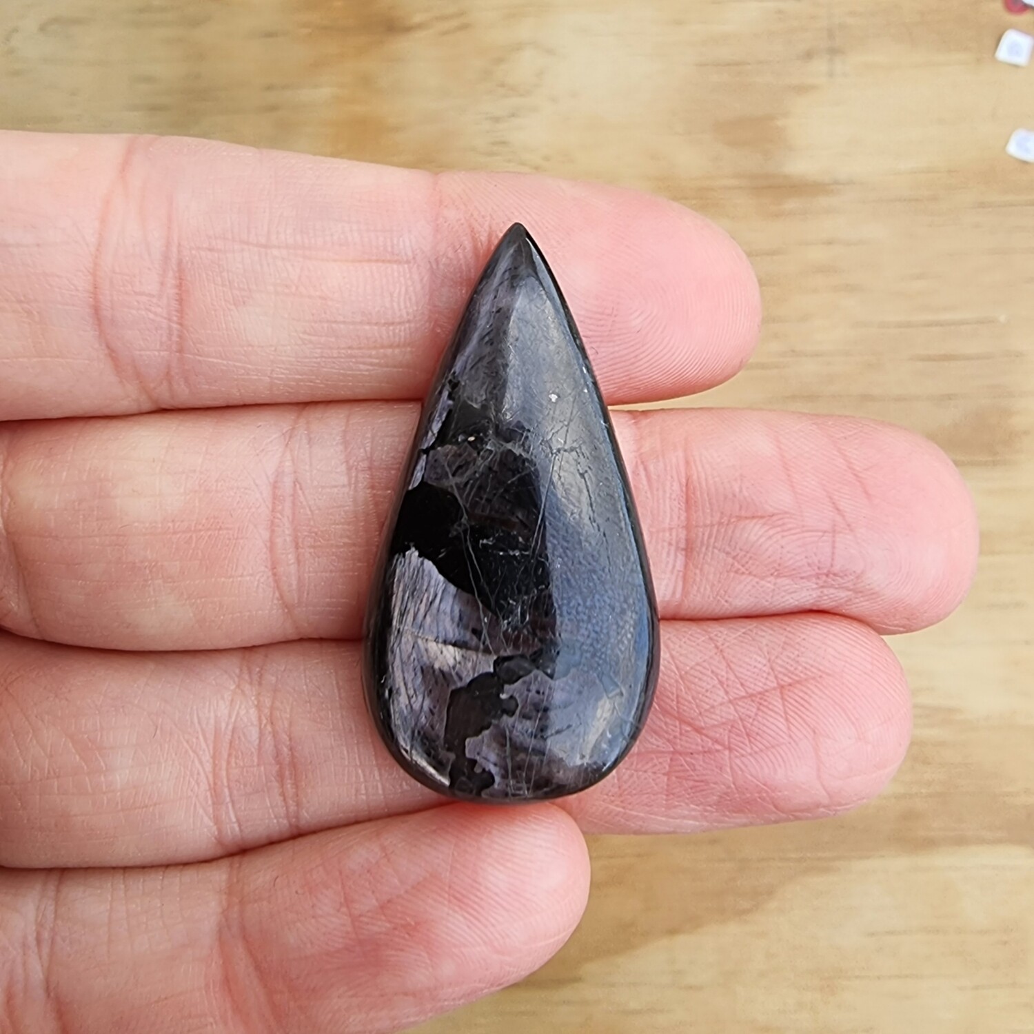 Hypersthene Cabochon / Pendant for jewelry making or diy craft projects 11.2gr