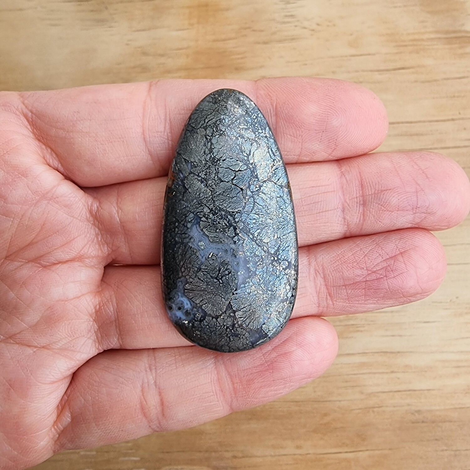 Marcasite Cabochon / Pendant for jewelry making or diy craft projects 18.8gr