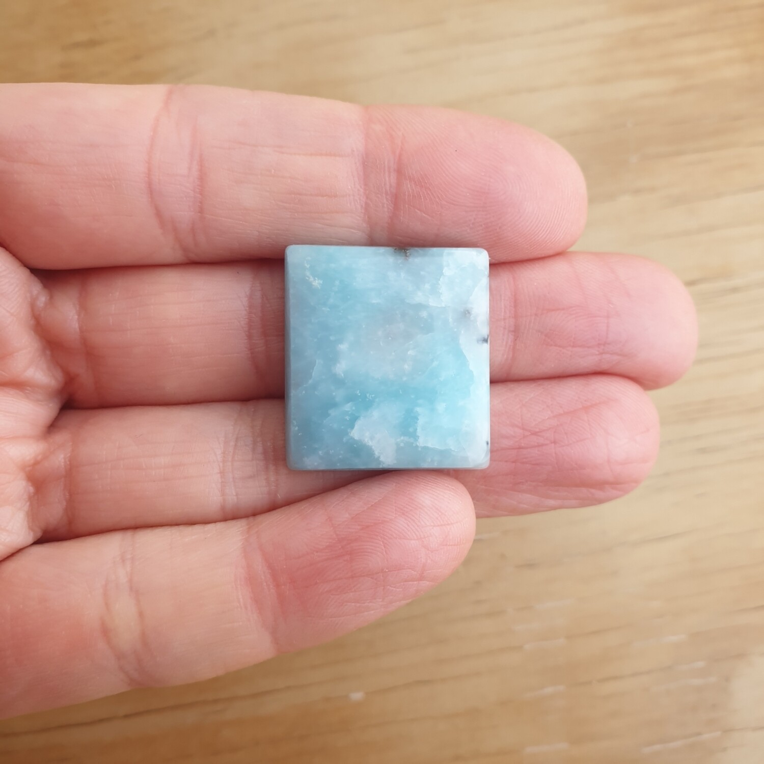 Hemimorphite Cabochon / Pendant for jewelry making or diy craft projects 8.3gr