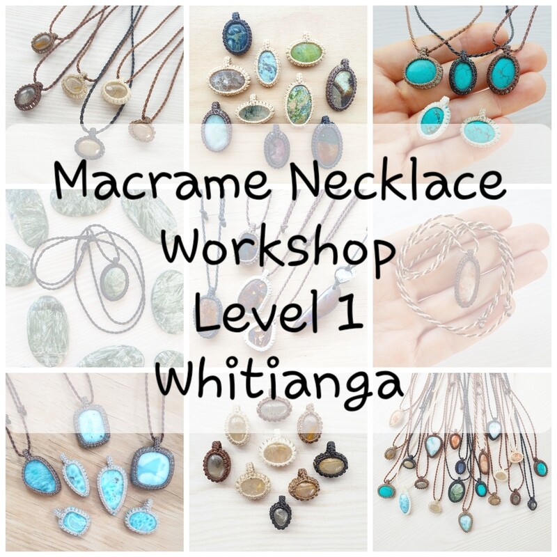 Level 1 : Macrame Necklace Workshop