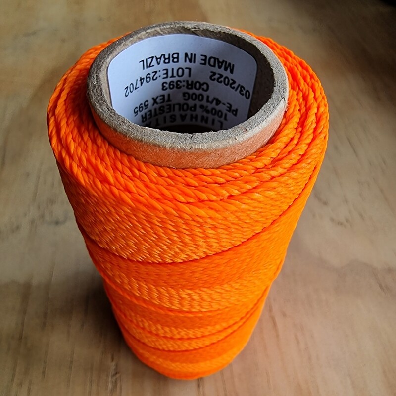 Cor #393 1mm Waxed Linhasita Thread 170m Spool