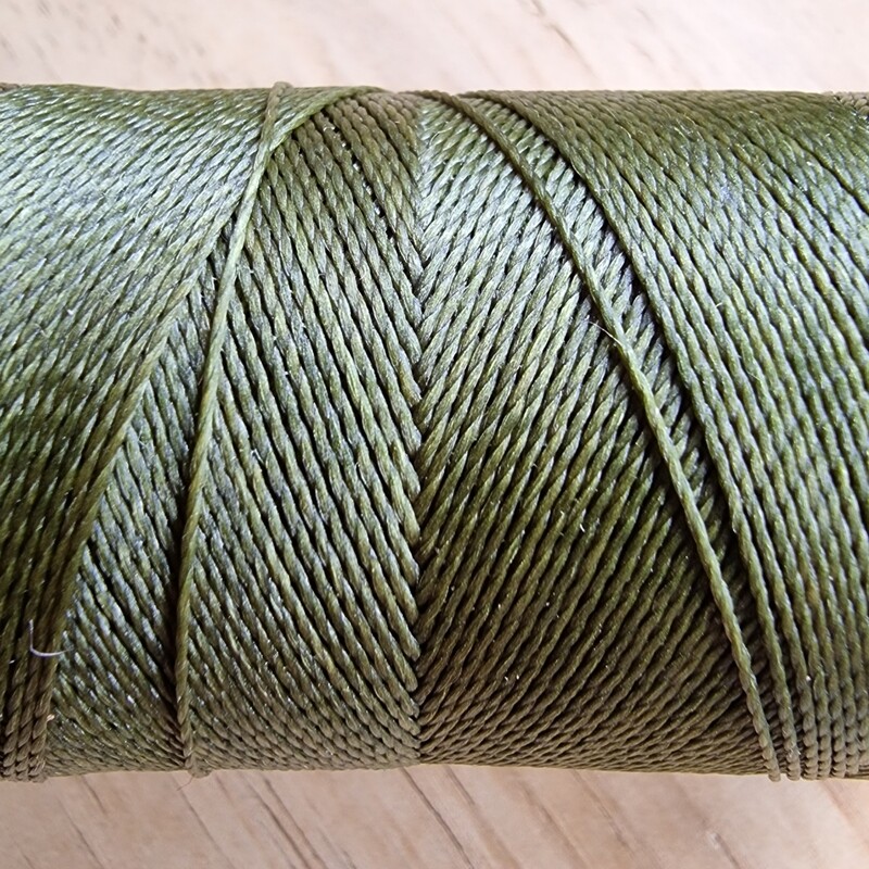 Cor #88 0.5mm 330metre spool of Premium Linhasita 100% Waxed Polyester